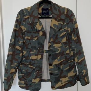 Madewell Camouflage Cargo Jacket